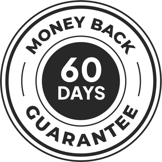 Coco Burn 60 day money back guarantee seal